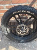 Fatbike motor ouxi v8 zwarte kabel, Fietsen en Brommers, Elektrische fietsen, Ophalen of Verzenden, Zo goed als nieuw, 50 km per accu of meer