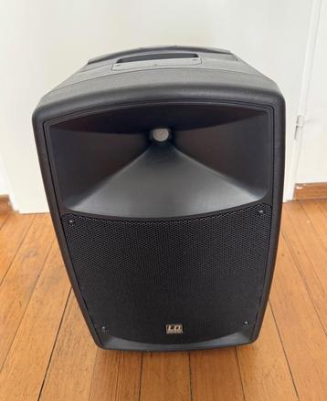 Bluetooth accuspeaker met microfoons en mixer beschikbaar voor biedingen