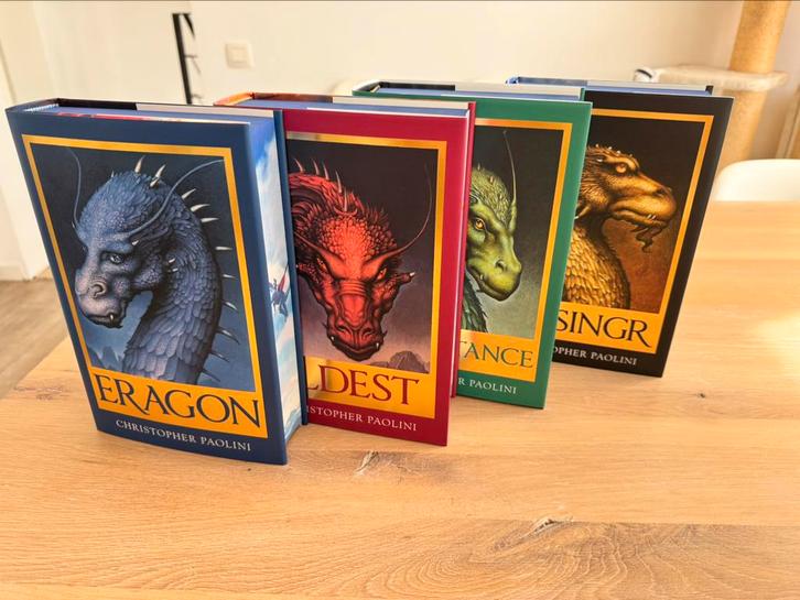 Eragon Inheritance Broken Binding Signed, Boeken, Fantasy, Nieuw, Ophalen of Verzenden