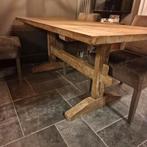 Aura peeperkorn kloostertafel origineel, Huis en Inrichting, Tafels | Eettafels, Ophalen, 50 tot 100 cm, Zo goed als nieuw, Vijf personen of meer