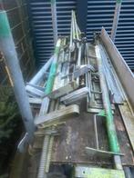Te koop klem leuninghouders, Doe-het-zelf en Verbouw, Steigers, Ophalen of Verzenden