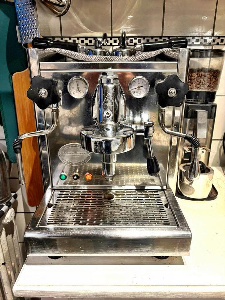ECM Technika espressomachine met aparte ECM bonenmaler, Huis en Inrichting, Keuken | Keukenbenodigdheden, Zo goed als nieuw, Ophalen of Verzenden