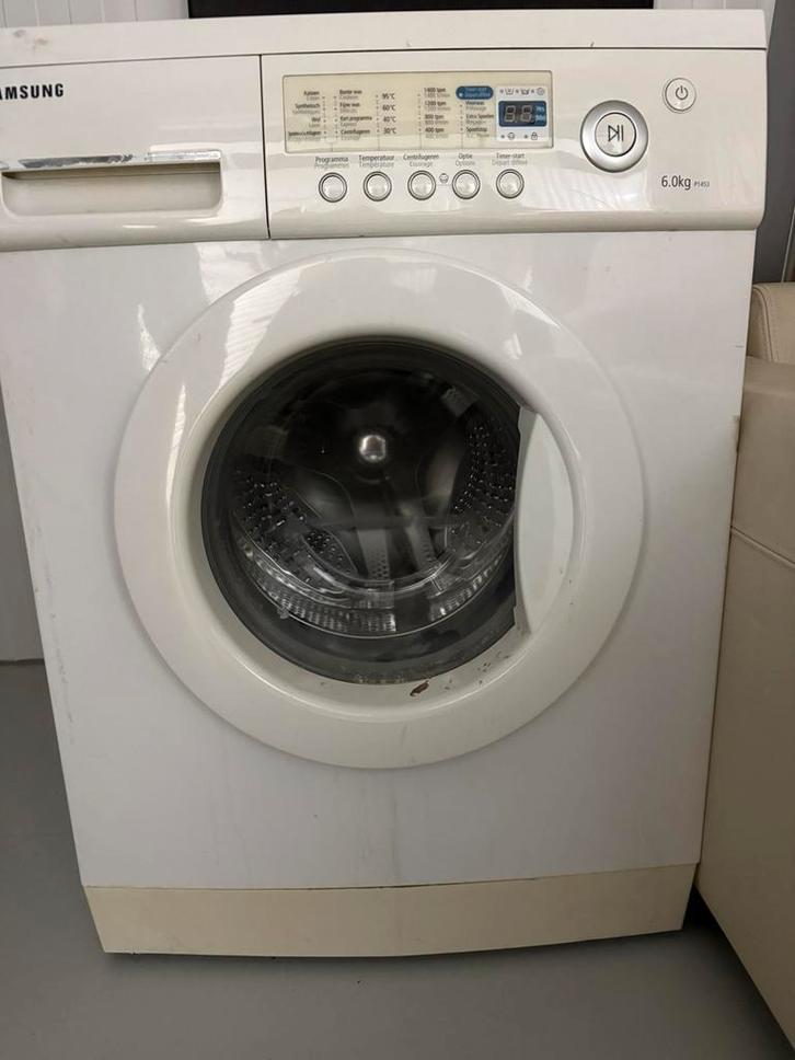 Samsung Wasmachine, Witgoed en Apparatuur, Wasmachines, Gebruikt, Voorlader, 4 tot 6 kg, 85 tot 90 cm, 1200 tot 1600 toeren, Kort programma