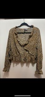 Blouse panter 44 H&M, Verzenden, Zo goed als nieuw, Maat 42/44 (L), Bruin
