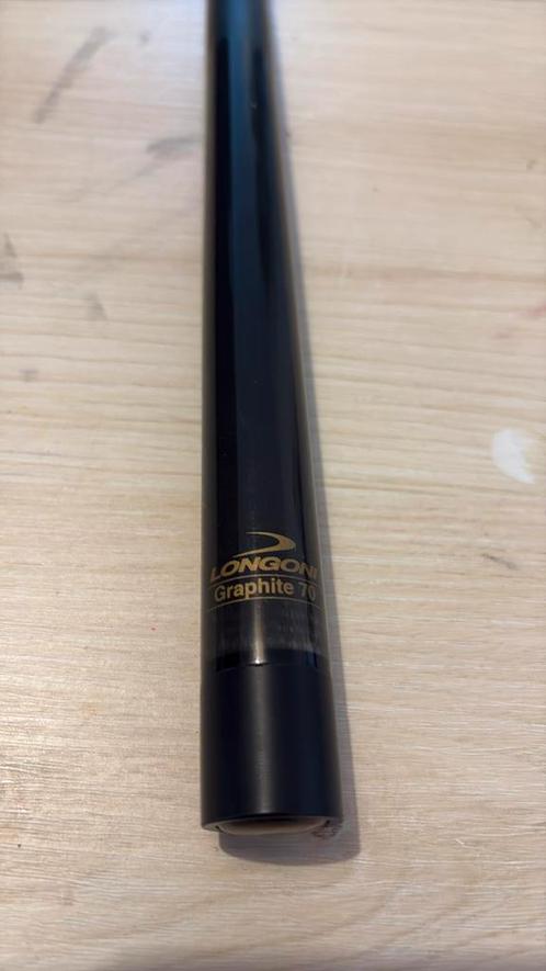 RUILEN! Longoni Composita graphite 70 VP2 shaft 11mm, Sport en Fitness, Biljarten en Poolen, Zo goed als nieuw, Keu of Ballen