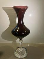 Aseda Glasbruk vaas designed by Bo Borgstrom 22cm hoog!, Antiek en Kunst, Antiek | Glas en Kristal, Ophalen of Verzenden