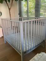 Quax Box Nordic – Griffin Grey + boxkleed Baby Only, Ophalen of Verzenden, Gebruikt, Rechthoekig, In hoogte verstelbaar