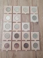 Lot met 18 stuks 5 Duitse Marken 1975 t/m 1985 Zilver / UNC, Postzegels en Munten, Munten | Europa | Niet-Euromunten, Ophalen of Verzenden