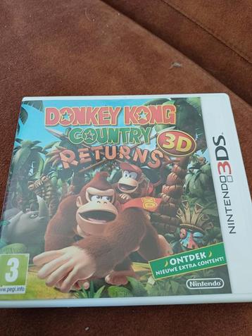 Donkey Kong Country Returns 3D - Nintendo 3DS beschikbaar voor biedingen