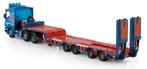 WSI SCANIA 4 SERIES + DIEPLADER - G. VAN DOESBURG, Hobby en Vrije tijd, Modelauto's | 1:50, Wsi, ., Nieuw, Ophalen of Verzenden