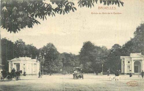 (381-440-019) Bruxelles Entree du Bois de la Cambre, Verzamelen, Ansichtkaarten | Buitenland, Frankrijk, Verzenden