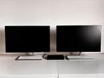 2x AOC I2381FH monitor met Dell WD19S usb- C dockingstation, HDMI, IPS, Full HD, Ophalen of Verzenden