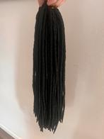 Faux locks zwart 24 inch, Ophalen of Verzenden, Zo goed als nieuw