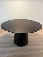 Ronde eettafel donkerbruin, Ophalen, Rond, Nieuw, Vijf personen of meer