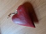 HOUTEN ROOD DECORATIE HART APPLETREE, Huis en Inrichting, Woonaccessoires | Overige, Ophalen of Verzenden