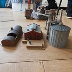 Industriële gebouwen set - H0 modeltreinen, Overige merken, Gebruikt, Gelijkstroom of Wisselstroom, Brug, Tunnel of Gebouw