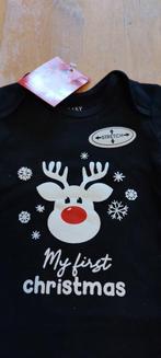 Rompertje met my first Christmas, nieuw met kaartje eraan, Ophalen of Verzenden, Nieuw, Jongetje of Meisje, Nacht- of Onderkleding