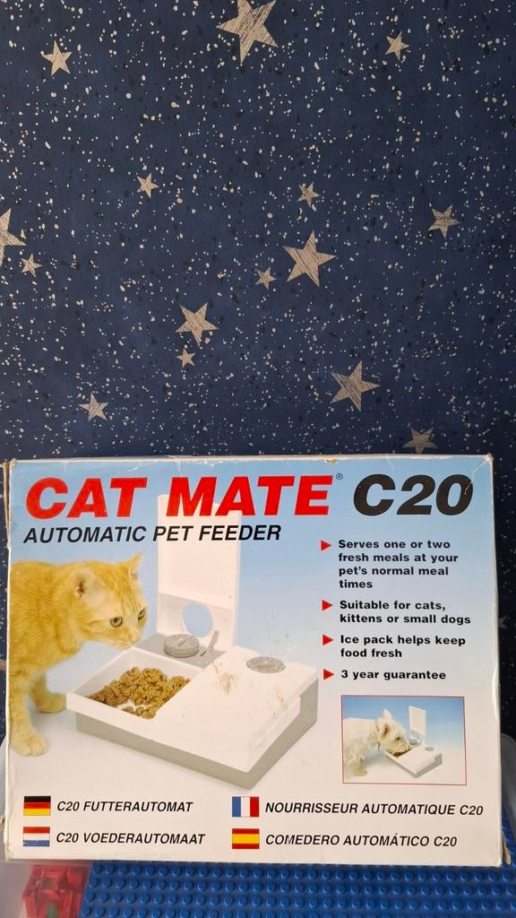 2 kat voeders, Dieren en Toebehoren, Kattenvoerbakken en Drinkbakken, Ophalen of Verzenden