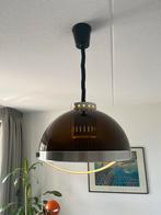 Vintage Space Age Dijkstra hang lamp, Kunststof, Gebruikt, Ophalen of Verzenden, Midcentury vintage spaceage