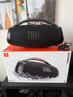 Jbl boombox 3 met doos oplader en boekjes jbl partybox, Ophalen, Zo goed als nieuw, 120 watt of meer, JBL