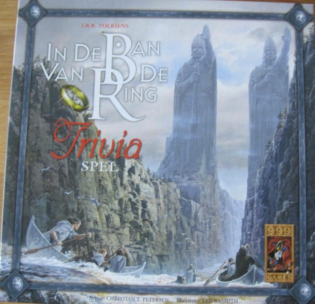 In de ban van de ring trivia spel - 2003 - nieuw, Een of twee spelers, Ophalen of Verzenden, Nieuw, 999 Games