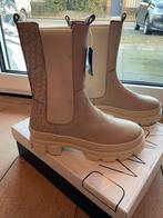 DWRS Dwrs Bikerboots beige laarzen NIEUW maat 40, DWRS, Beige, Lage of Enkellaarzen, Nieuw