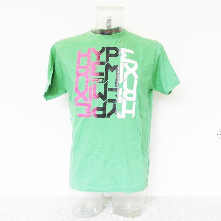 No Limit Shirt 100% Katoen (L) - 19 € 15,-, Kleding | Heren, T-shirts, Zo goed als nieuw, Maat 52/54 (L), Groen, Ophalen of Verzenden