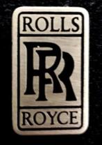 Rolls Royce speld zwart- zilverkleur 20x11 mm., Verzenden, Nieuw, Transport, Speldje of Pin