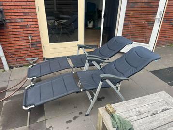 Vrijbuiter Campingstoelen met Voetenbanken beschikbaar voor biedingen