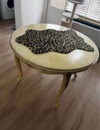 Ronde eettafel barok, Huis en Inrichting, Tafels | Eettafels, Ophalen, Gebruikt, Rond, Vier personen