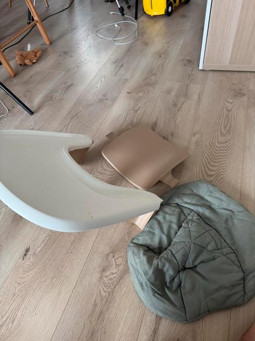 Tripp Trapp Baby Set, Kinderen en Baby's, Kinderstoelen, Gebruikt, Meegroeistoel, Stoelverkleiner, Verzenden