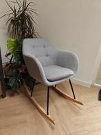 Schommelstoel grijs, Huis en Inrichting, Stoelen, Ophalen, Zo goed als nieuw, Grijs, Eén