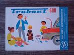 Trabant brochure, Boeken, Auto's | Folders en Tijdschriften, Ophalen of Verzenden, Zo goed als nieuw, Overige merken