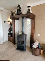 Houten hoek Schouw, Huis en Inrichting, Kachels, Gebruikt, Houtkachel, Ophalen of Verzenden, Vrijstaand