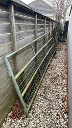 Weide hek, zwaar metaal ijzer hek, Tuin en Terras, Tuinhekken en Hekwerk, Ophalen, Zo goed als nieuw, IJzer, Sierhekwerk