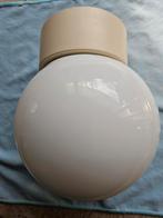 Oude glazen gang of wc lamp, Antiek en Kunst, Ophalen of Verzenden