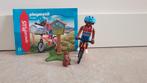 Playmobil set 70303 poppetje op mountainbike, Ophalen of Verzenden, Zo goed als nieuw