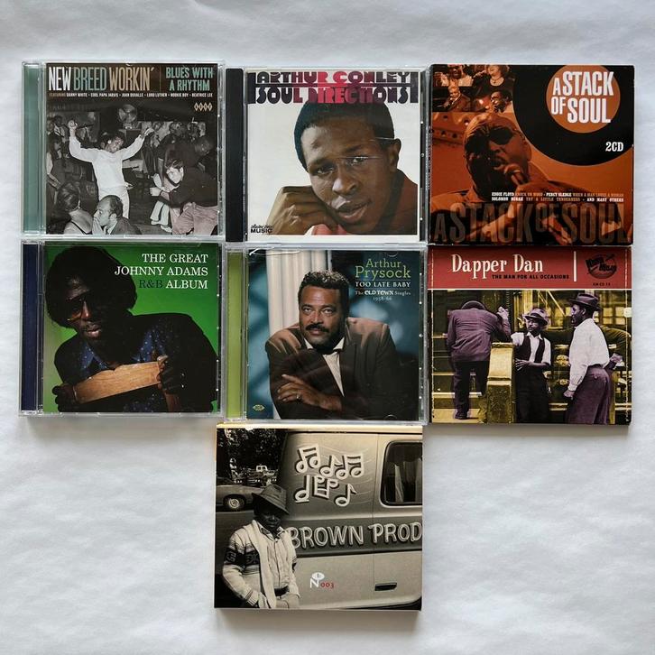 A stack of soul, rythm and blues cd’s, Cd's en Dvd's, Cd's | R&B en Soul, Zo goed als nieuw, 1960 tot 1980, Ophalen of Verzenden