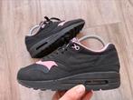 Nike Air Max 1 - Black perfect pink, Ophalen of Verzenden, Gedragen, Zwart, Sneakers of Gympen