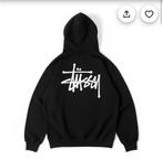 Stüssy Hoodie Zwart Maat M, Verzenden, Zo goed als nieuw, Maat 48/50 (M), Zwart