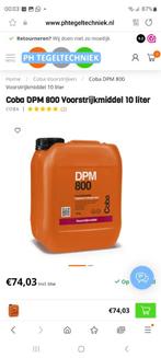COBA DPM 800 voorstrijkmiddel 10 liter, Doe-het-zelf en Verbouw, Overige Doe-het-zelf en Verbouw, Ophalen of Verzenden, Nieuw