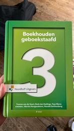 Boekhouden geboekstaafd - 3, Boeken, Ophalen of Verzenden, Zo goed als nieuw, Derk-Jan Heslinga; Yvonne van de Voort; Teye Marra