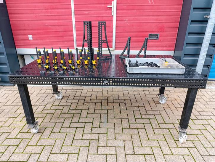 Siegmund Lastafel Extreme 8.7 - 2x1 meter + Toebehorenset, Doe-het-zelf en Verbouw, Werkbanken, Ophalen