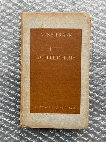 Anne Frank Het Achterhuis 2e druk 1947! beschikbaar voor biedingen