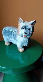 XXL vintage beeld Yorkshire Terrier hond porselein 26 X 20, Verzamelen, Beelden en Beeldjes, Ophalen of Verzenden, Zo goed als nieuw