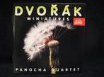 DVORAK -  PONCHA QUARTET  - MINIATURE, Cd's en Dvd's, Cd's | Klassiek, Kamermuziek, Zo goed als nieuw, Romantiek, Met libretto