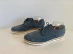 Yoyoli Gabor 8 (42)donkerblauw suede espadrilles/sneakers 81, Kleding | Dames, Blauw, Ophalen of Verzenden, Zo goed als nieuw