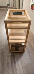 Houten Keuken Trolley / Serveerwagen, Huis en Inrichting, Kasten | Overige, Ophalen of Verzenden, Gebruikt