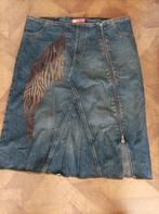 Denim rok maat M/38 van Motor Jeans, Maat 38/40 (M), Blauw, Ophalen of Verzenden, Zo goed als nieuw