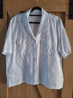 Tk, leuke wit linnen damesblouse maat 40. €5.-, Ophalen of Verzenden, Zo goed als nieuw, Maat 38/40 (M), Wit
